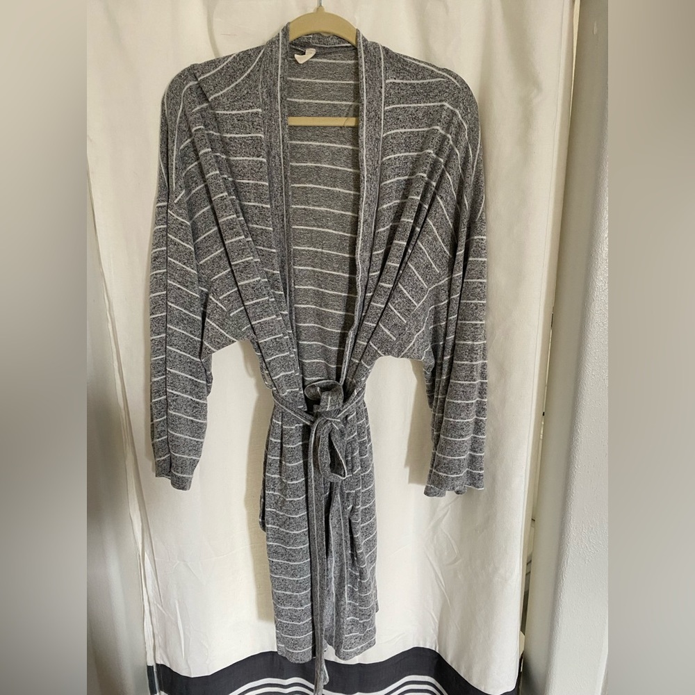 striped robe